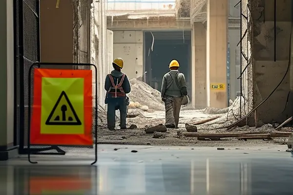 商場拆除施工現場