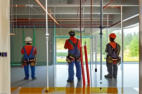水電家裝施工現場實景圖