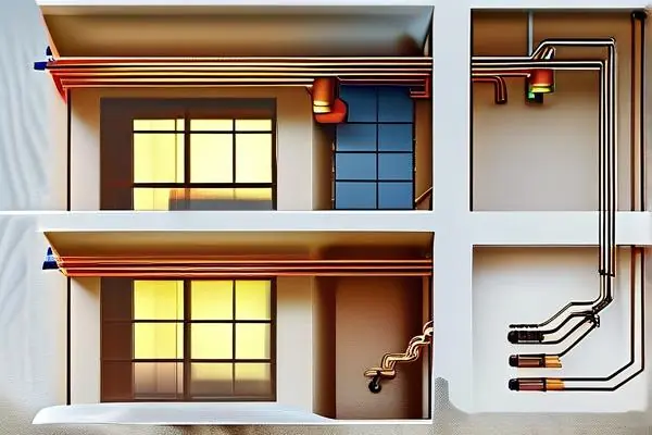 房屋水電改造施工現場與價格構成示意圖