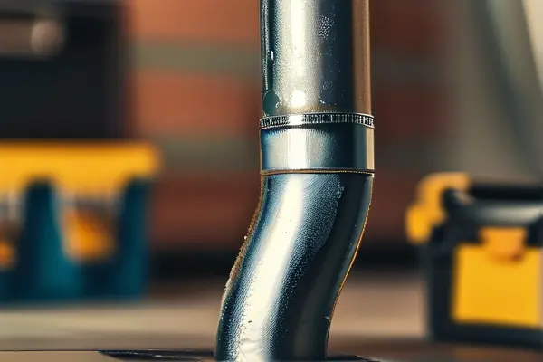 專業師傅檢修廚房水管漏水現場