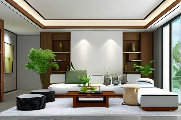 現(xiàn)代家居客廳風(fēng)水布局示例