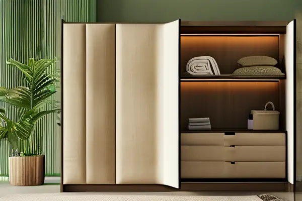 布藝衣柜實景效果展示圖