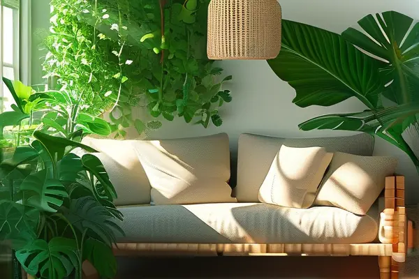 室內(nèi)凈化植物擺放效果圖