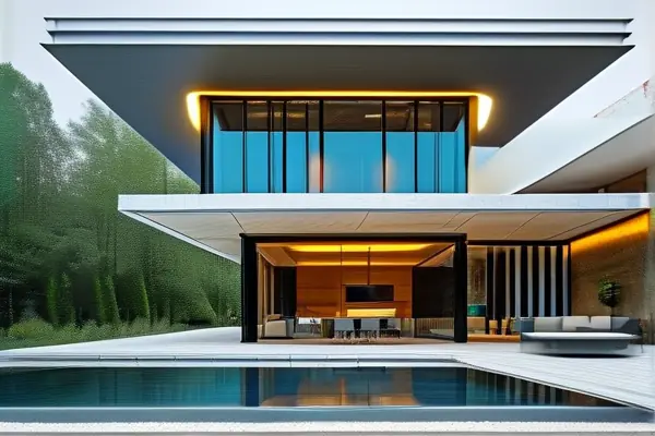 別墅裝修保潔現場工作場景