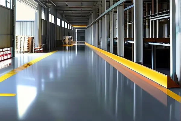 環氧地坪漆施工過程