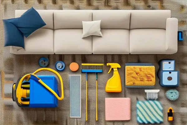 專業(yè)團(tuán)隊(duì)清洗新房地毯