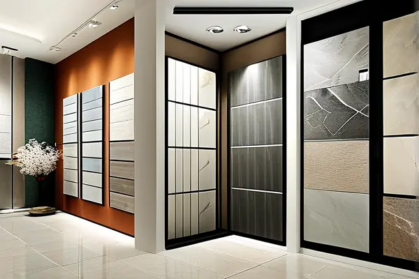 瓷磚挑選代理團隊為客戶講解瓷磚選購技巧