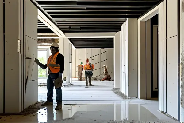 酒店結(jié)構(gòu)拆改施工現(xiàn)場