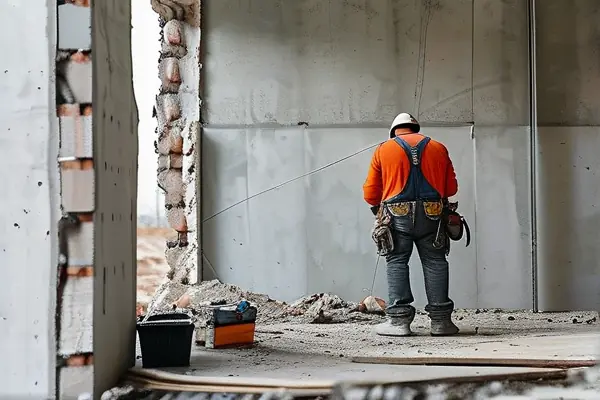 專業室內結構拆改施工場景