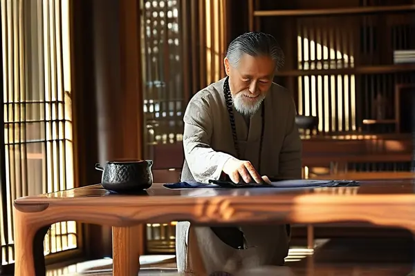 專業(yè)師傅示范大果紫檀家具保養(yǎng)手法