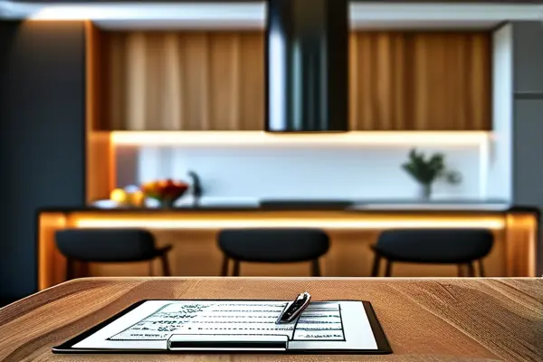 家裝驗收表格示例圖