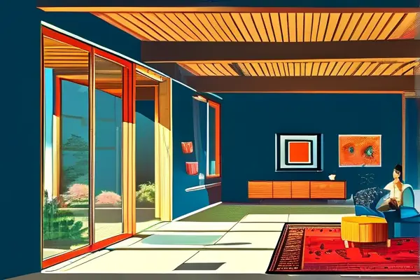 家庭進行家裝驗收的詳細場景
