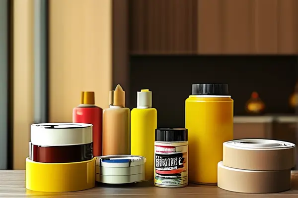 多種家用粘接劑產品展示