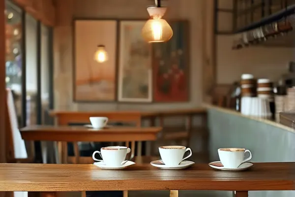 咖啡店內部裝飾效果圖