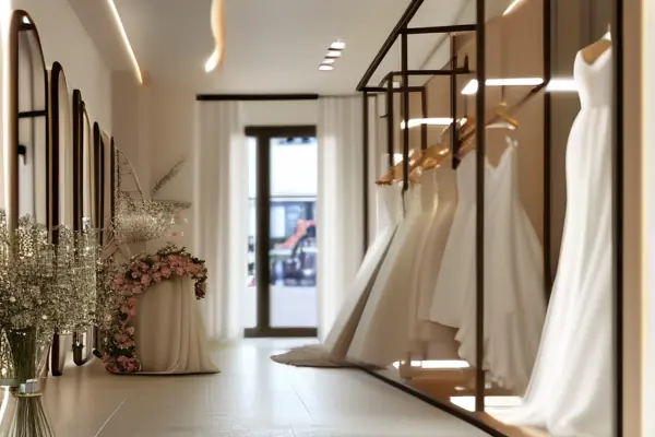 婚紗店內(nèi)部設(shè)計(jì)展示