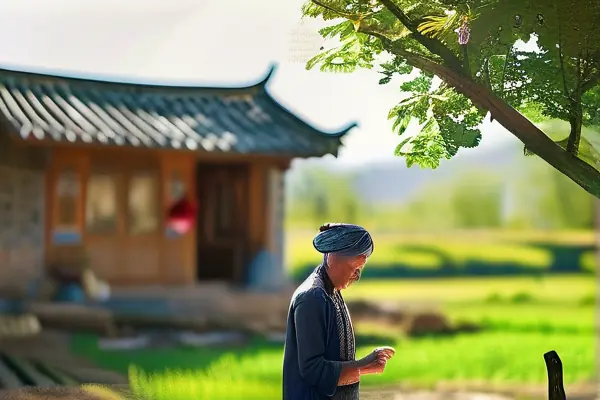 農村新房裝修風水學指導場景