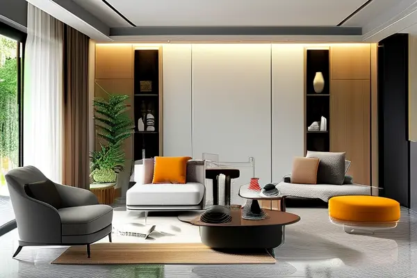 家居保養(yǎng)方式城展示的客廳保養(yǎng)場(chǎng)景