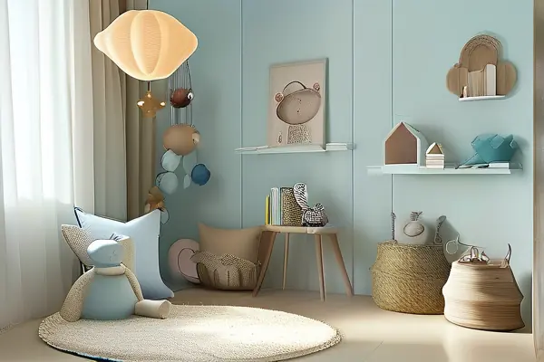 安全舒適的幼兒房間裝修效果圖