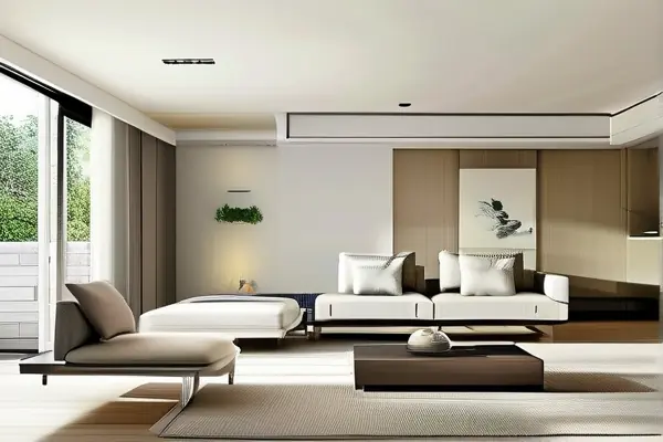 現代簡約風格客廳裝修效果圖