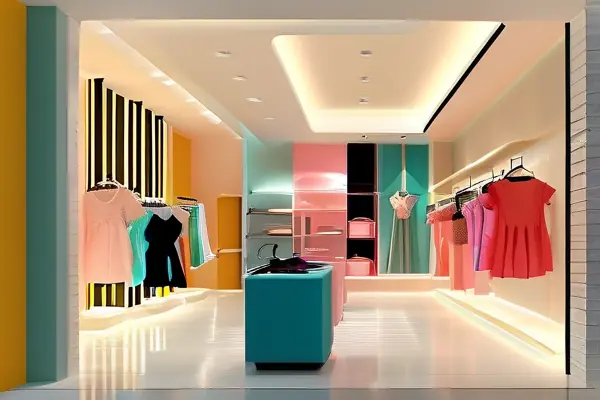 時(shí)尚女裝店裝修效果展示
