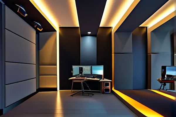 專業直播室內部裝修效果圖
