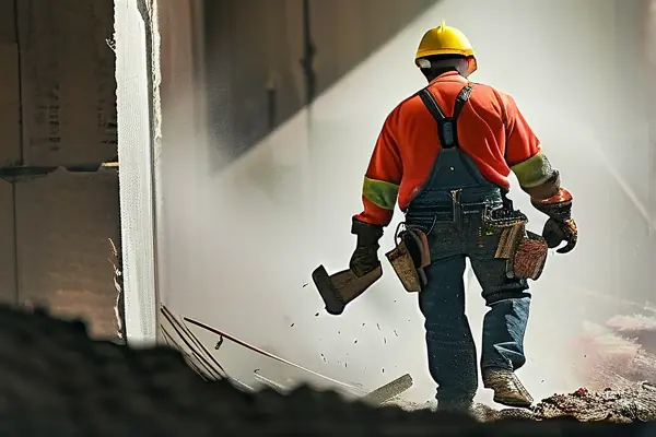 舊房結(jié)構(gòu)拆除現(xiàn)場及費用明細表