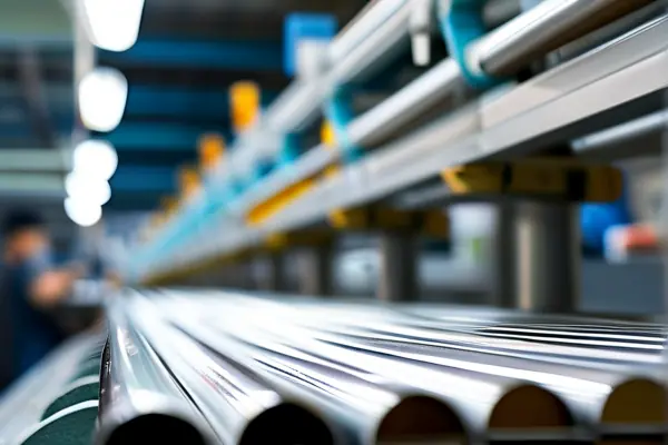 不銹鋼水管生產線實拍圖