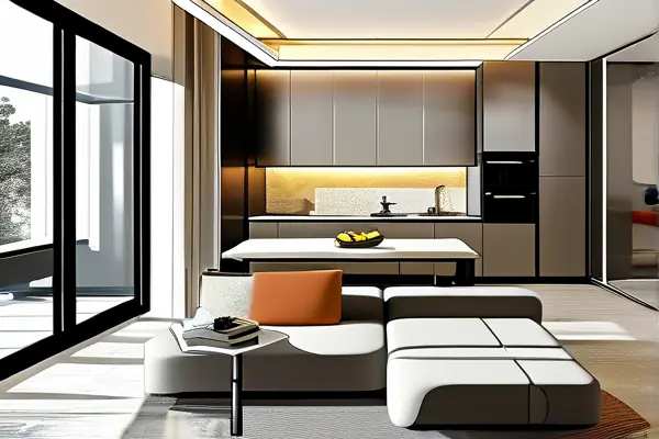現代家居精裝修效果圖
