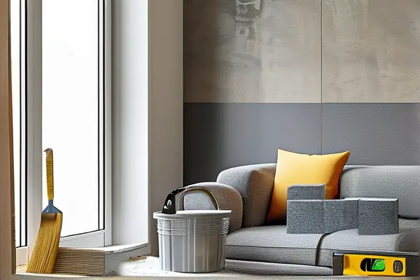 現(xiàn)代家居裝修施工現(xiàn)場(chǎng)展示