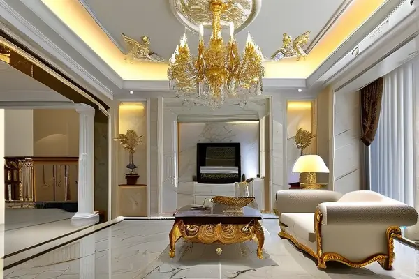 歐式風(fēng)格客廳裝修效果圖展示