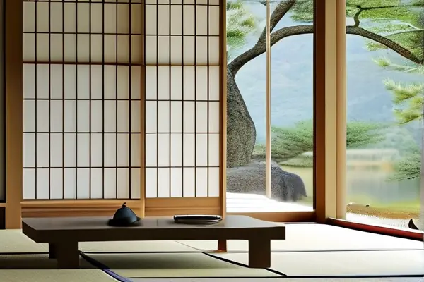 簡約日式客廳設計