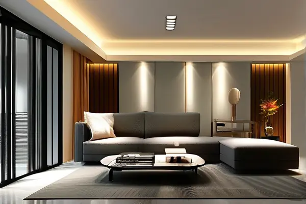 現代家居射燈照明效果展示