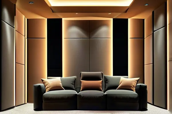 專業聲學裝修結構示意圖