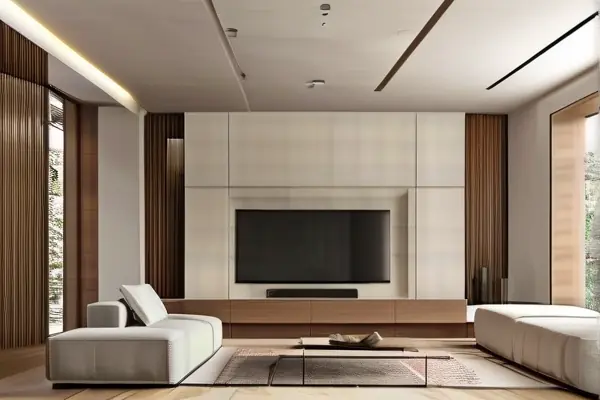 現代簡約風格客廳裝修效果圖