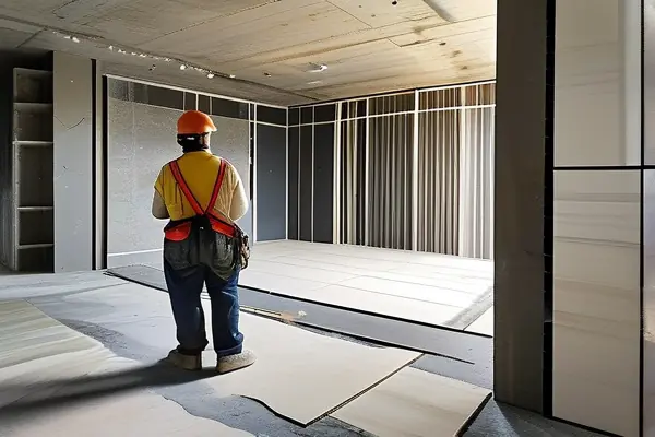 硬裝修施工現(xiàn)場(chǎng)實(shí)拍圖