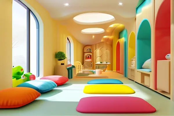 早教中心室內設計,安全又富有創意的兒童學習空間