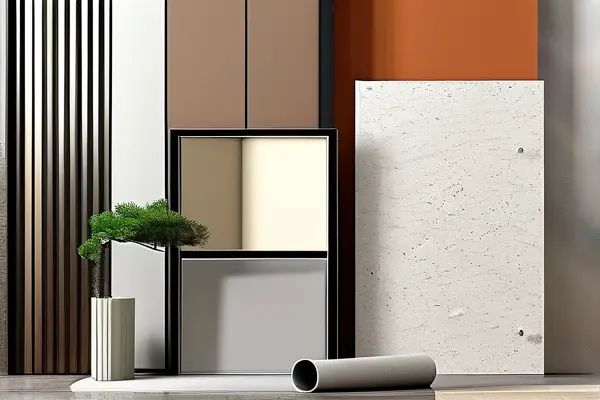 現代家居裝修材料和施工過程展示