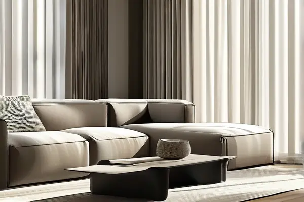 現(xiàn)代客廳窗簾設(shè)計效果圖